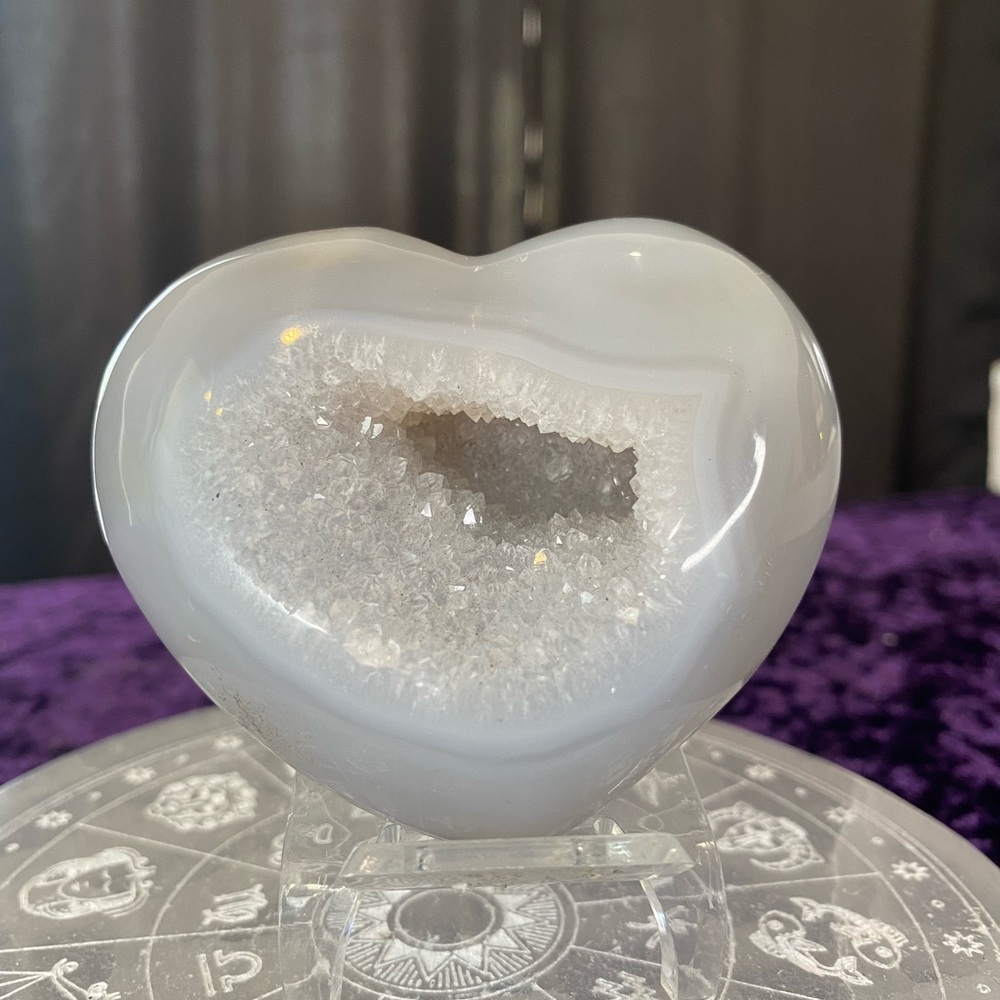 Blue Agate Heart 💙💎💙
BAH01